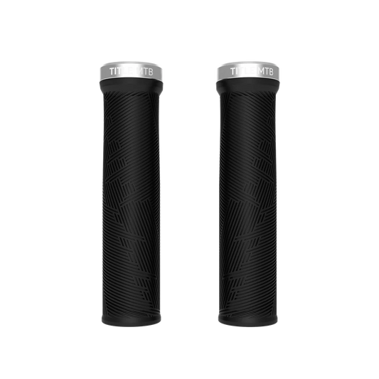 Grips TITLE FORM Lock On Nero/Cromo