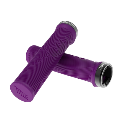 Grips Title MTB FORM Lock-On Viola - vista dettagliata