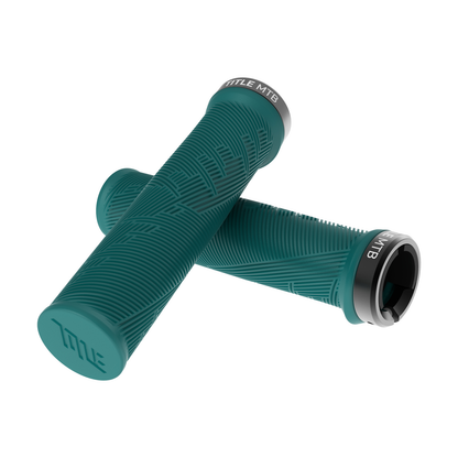 Grips Title MTB FORM Lock-On Turchese - vista dettagliata