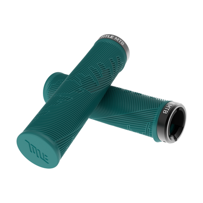 Grips Title MTB FORM Lock-On XL Turquoise - vista dettagliata