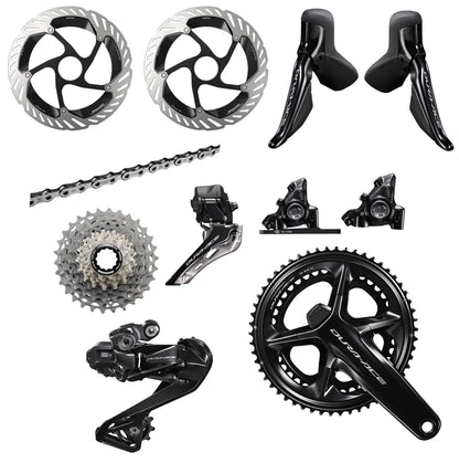 Gruppo SHIMANO DURA-ACE DI2 R9270 2x12V Sensore di Potenza