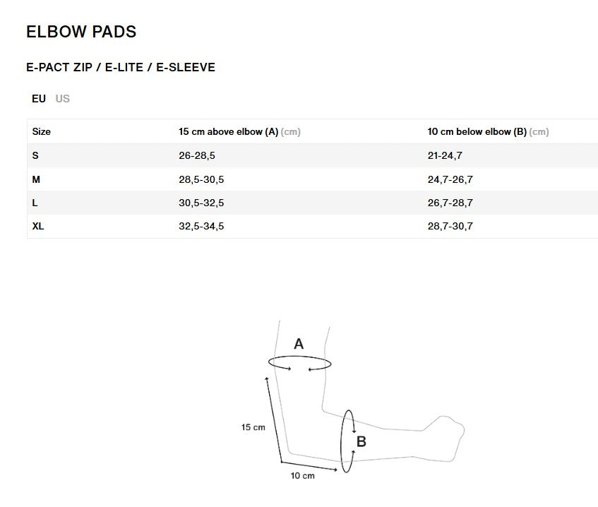 Gomitiere ION E-SLEEVE Nere