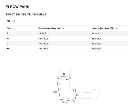 Gomitiere ION E-SLEEVE Nero