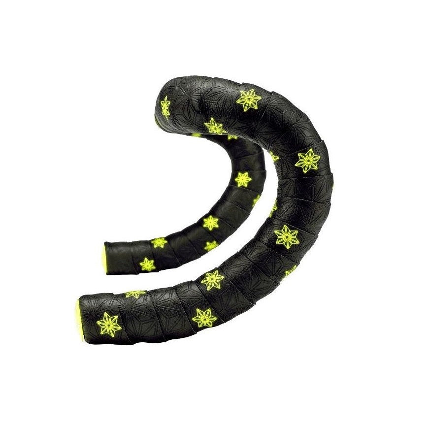 SUPACAZ SUPER STICKY KUSH nastro appendiabiti - Galaxy - Nero-Giallo
