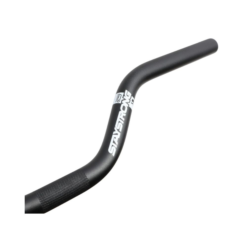 Manubrio BMX STAYSTRONG Chevron Exp Alu Black Ø22.2mm