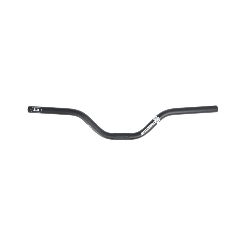 Manubrio BMX STAYSTRONG Chevron Exp Alu Black Ø22.2mm
