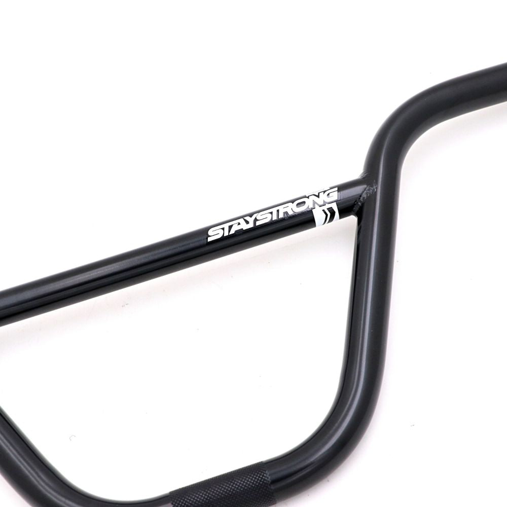 Manubrio BMX STAYSTRONG Chevron Race Black Ø22.2mm