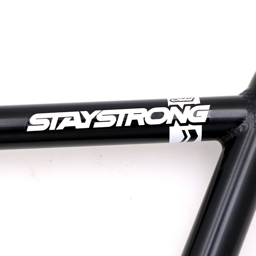 Manubrio BMX STAYSTRONG Chevron Race Black Ø22.2mm