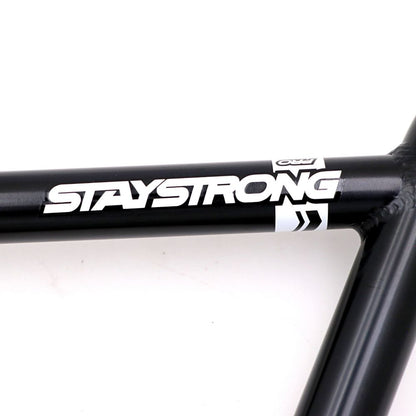 Manubrio BMX STAYSTRONG Chevron Race Black Ø22.2mm