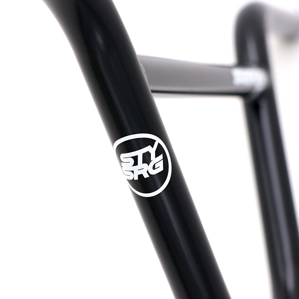 Manubrio BMX STAYSTRONG Chevron Straight Race Black Ø22.2mm