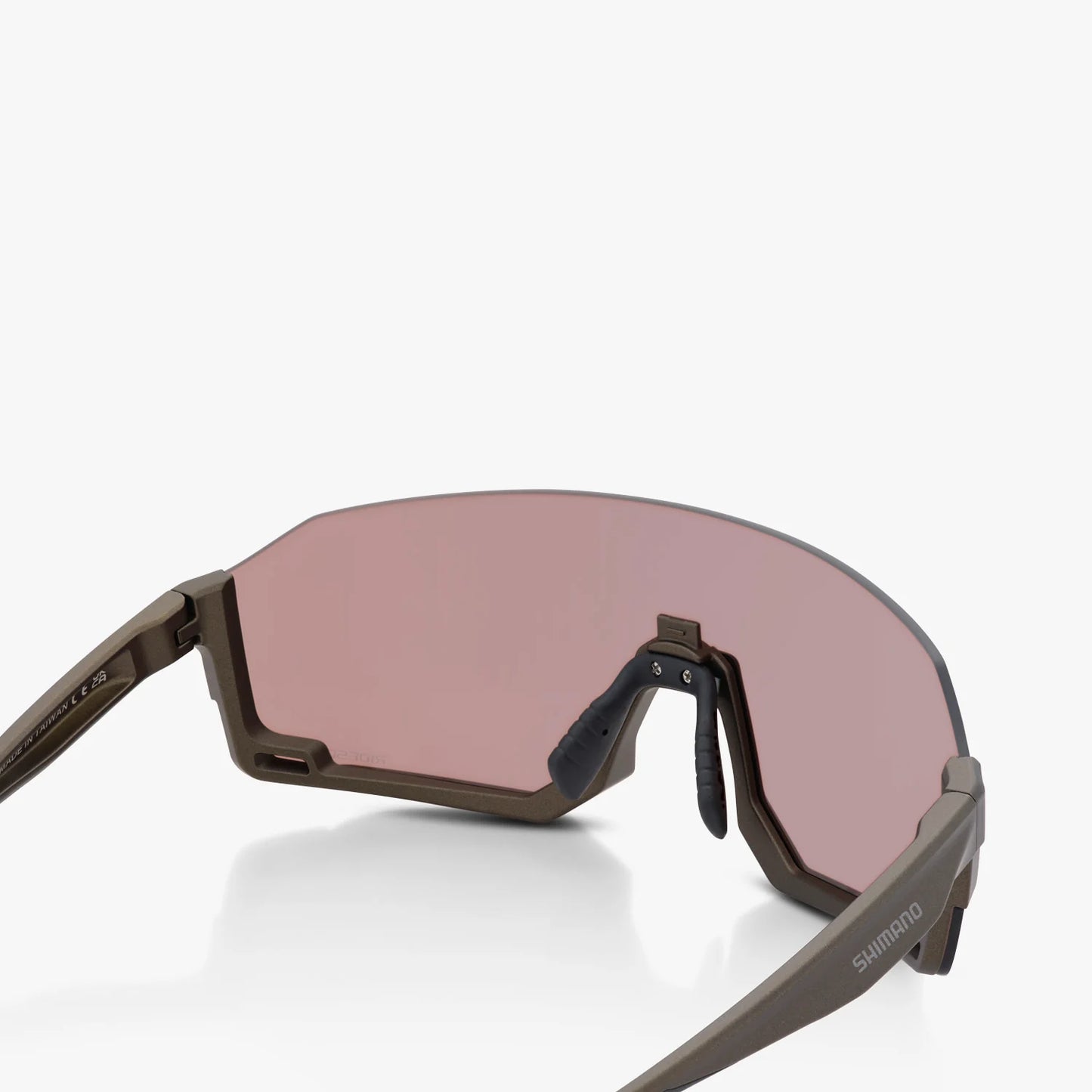 SHIMANO AEROLITE CE-ARLT2 Verde Occhiali ad alto contrasto Ridescape