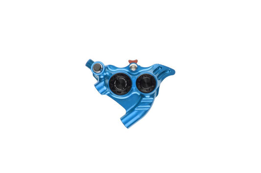 Pinza freno HOPE RX4+ SL FM 34mm (+20) 4 pistoni blu minerale