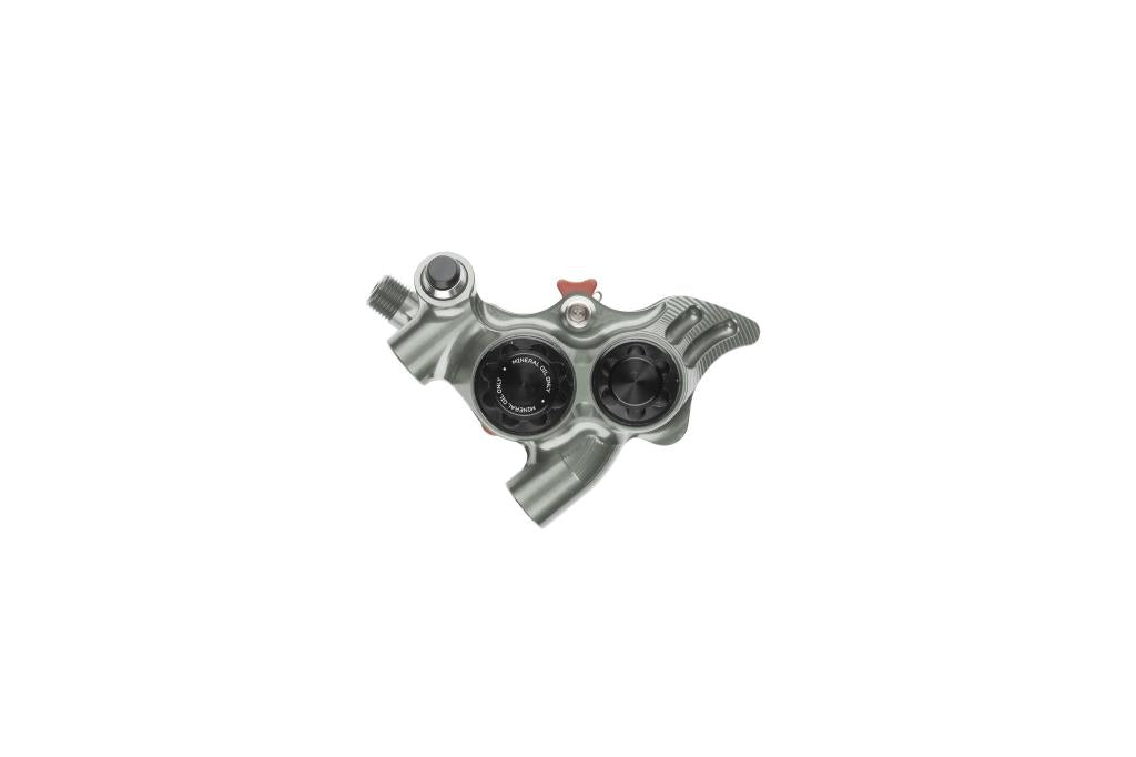 HOPE RX4+ SL FM Pinza freno a 4 pistoncini da 34 mm con fumo minerale