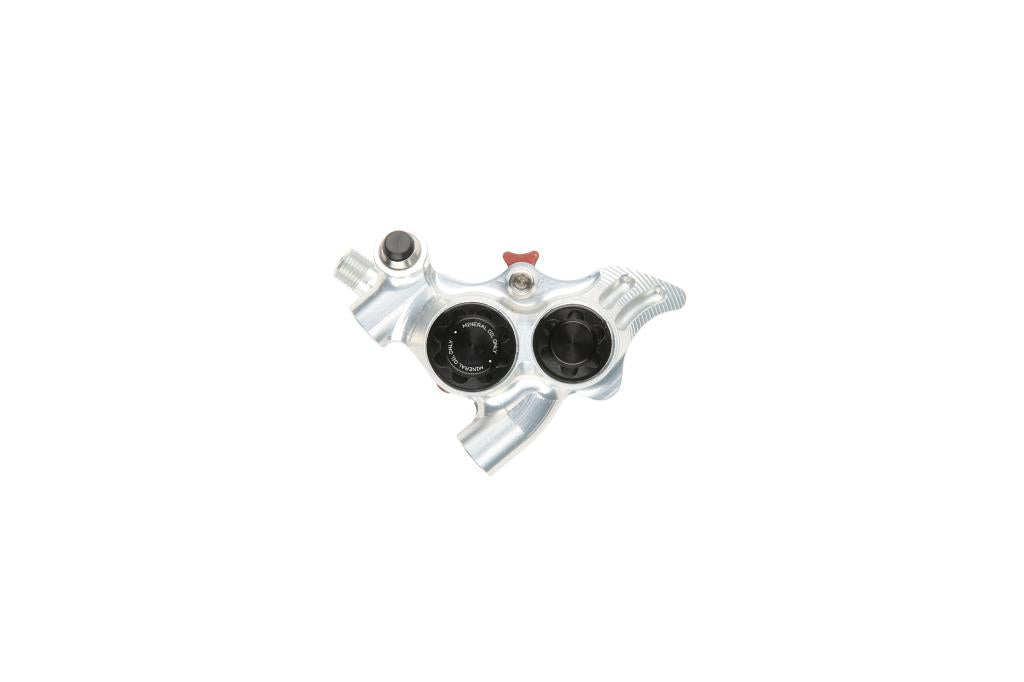 Pinza freno HOPE RX4+ SL FM 34 mm a 4 pistoncini argento minerale