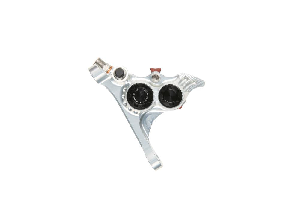 Pinza freno anteriore HOPE RX4+ SL FMF (+20) 70mm 4 pistoni Argento minerale
