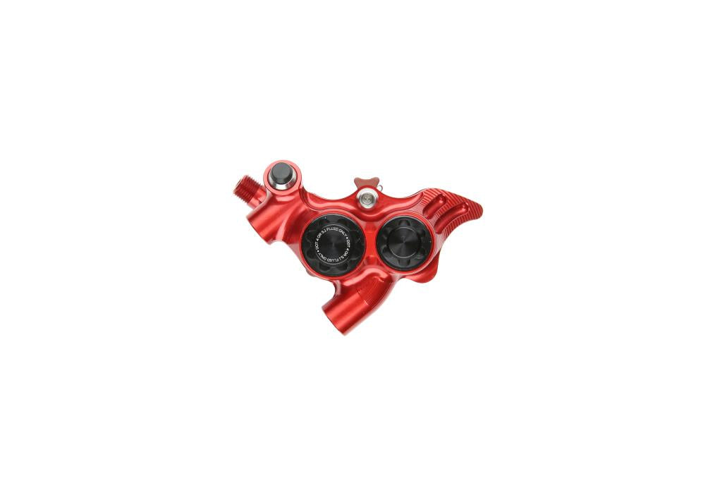 Pinza freno HOPE RX4+ SL FM 34 mm 4 pistoni DOT Rosso