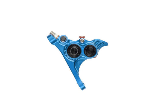 Pinza freno anteriore HOPE RX4+ SL FMF (+20) 70mm 4 pistoni DOT Blue