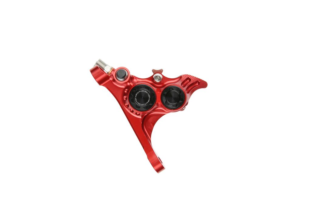 Pinza freno anteriore HOPE RX4+ SL FMF (+20) 70mm 4 pistoni DOT Red