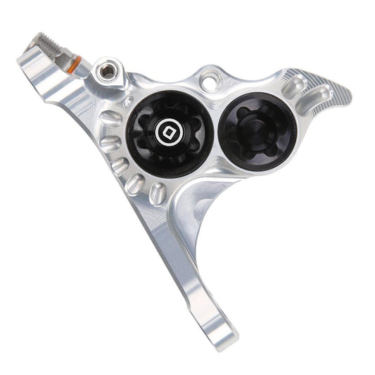 Pinza freno anteriore idraulica HOPE RX4+ FMF (+20) 70mm 4 pistoni DOT Argento