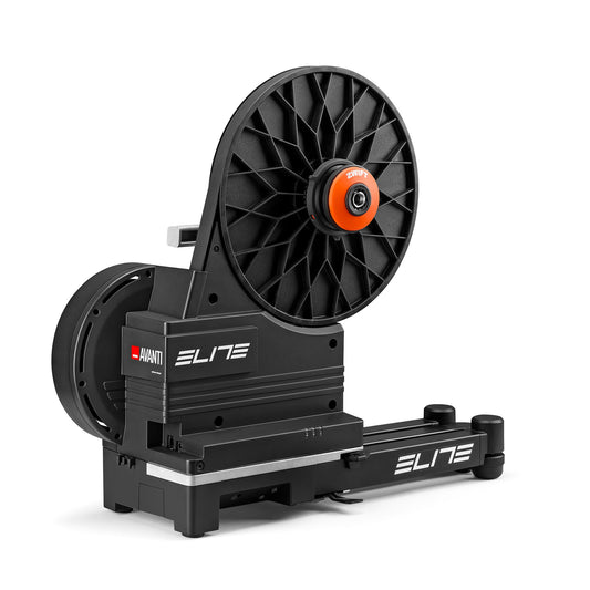 ELITE AVANTI — Vista completa a tre quarti con Zwift Cog
