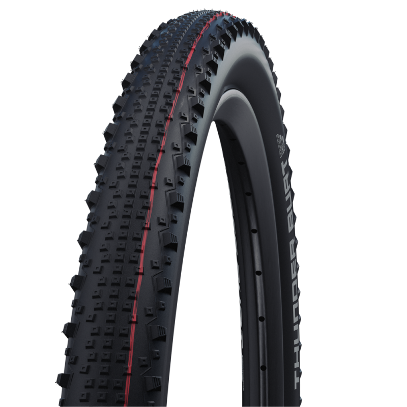 Copertone flessibile SCHWALBE THUNDER BURT 27.5x2.10 ADDIX SPEED SUPERGROUND Tubeless Ready flessibile nero