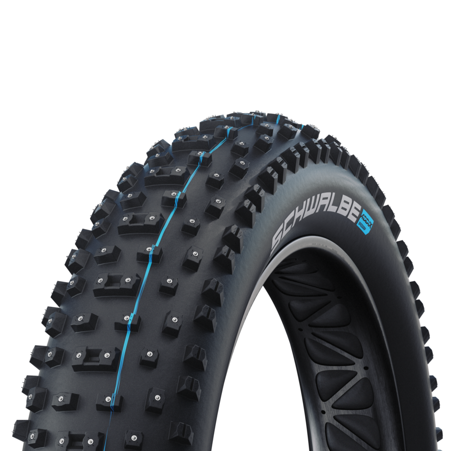 Pneumatico SCHWALBE Al MIGHTY SuperGround Addix 26x4,80 Tubeless Easy, morbido, nero, chiodato