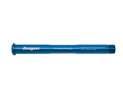 Asse Ruota Anteriore HOPE per Forcella ROCKSHOX Pike/Lyric/Zeb Blu