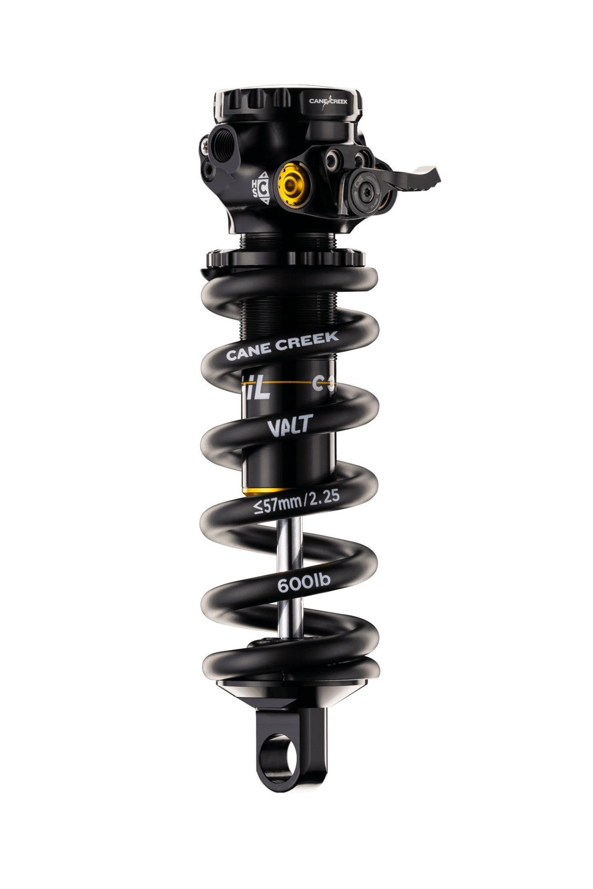 Ammortizzatore CANE CREEK Coil IL Trunnion - vista montato