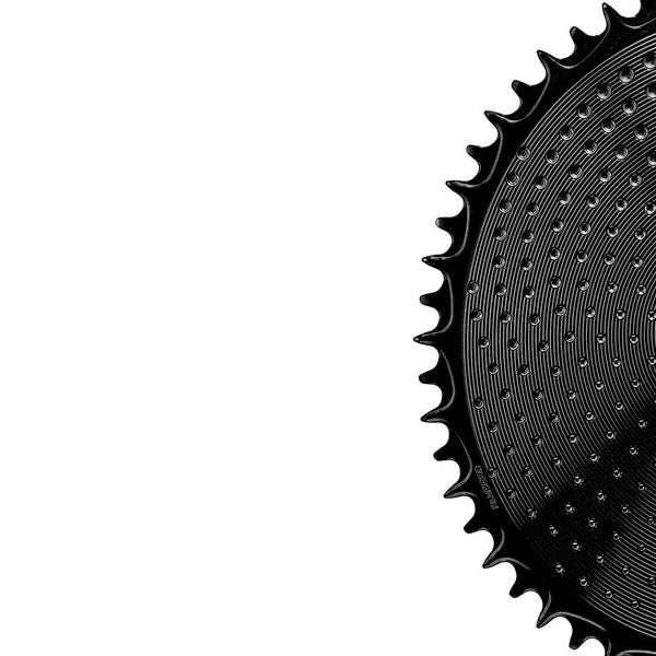 Coppia di Corone 12v ALUGEAR AERO 8 Fori per Sram