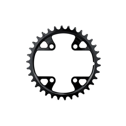 Coppia di Corone 12V ALUGEAR AERO 110 BCD per Shimano GRX Nero