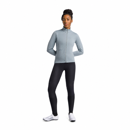 Giacca da donna SPORTFUL CLASSIC 2 grigia, vista a figura intera su sfondo bianco