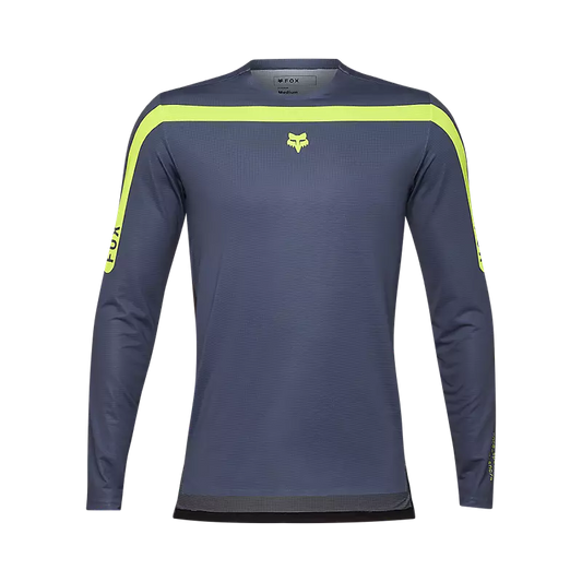 FOX FLEXAIR AVIATION Maglia a manica lunga grigio