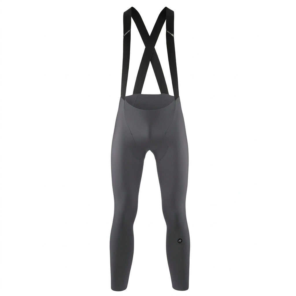 Salopette lunga con bretelle ASSOS MILLE GT SPRING FALL S11 grigia