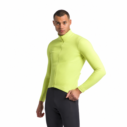 Giacca SPORTFUL CLASSIC 2 gialla, vista frontale su sfondo bianco