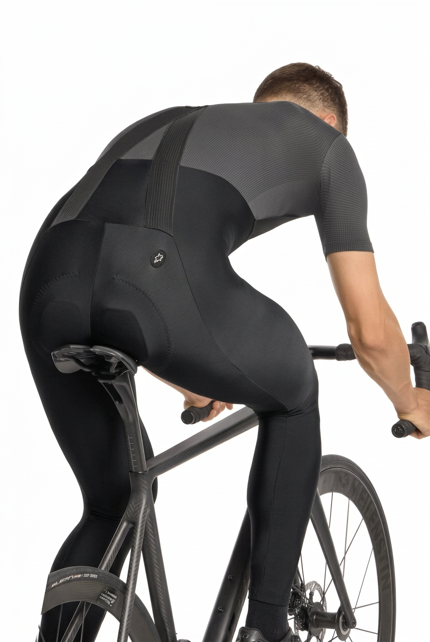 Salopette Lungo con Bretelle ASSOS MILLE GT SPRING FALL S11 Nero