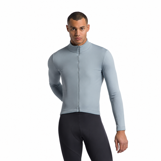 Giacca SPORTFUL CLASSIC 2 grigia, vista frontale su sfondo bianco