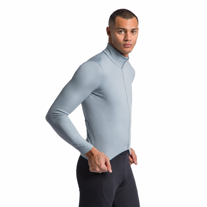 Giacca SPORTFUL CLASSIC 2 grigia, vista di tre quarti su sfondo bianco