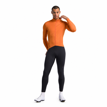 Giacca SPORTFUL CLASSIC 2 arancione, vista a figura intera su sfondo bianco