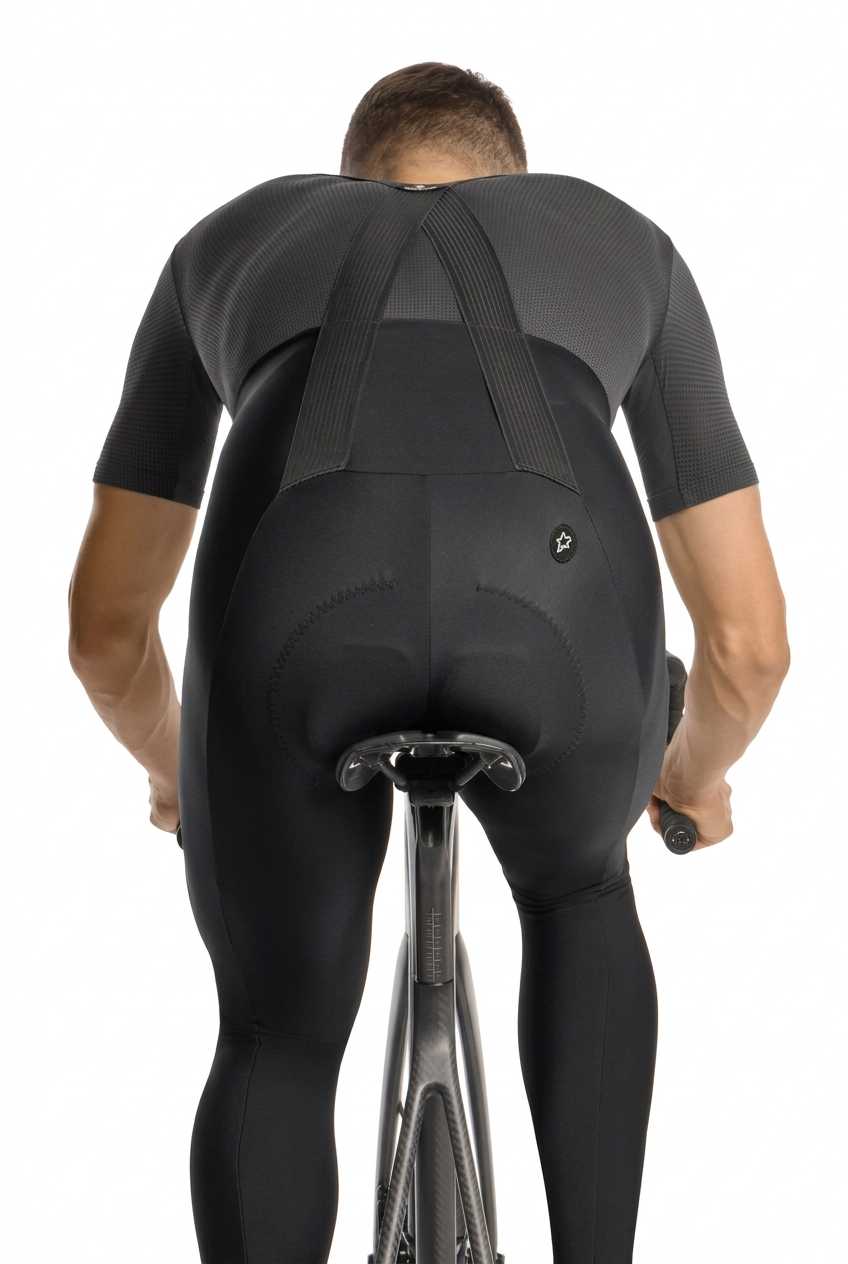 Salopette Lungo con Bretelle ASSOS MILLE GT SPRING FALL S11 Nero