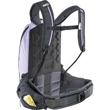 Zaino con protezione dorsale EVOC TRAIL PRO 16L viola