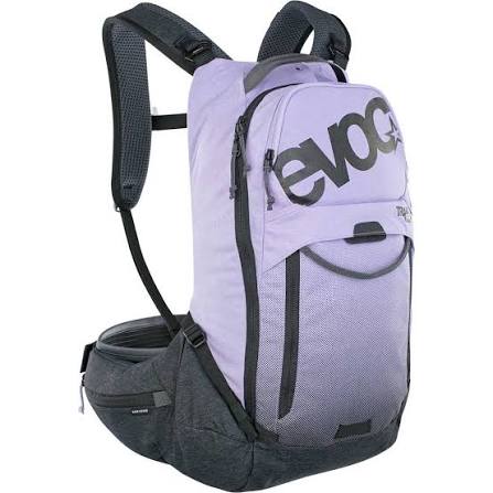 Zaino con protezione dorsale EVOC TRAIL PRO 16L viola