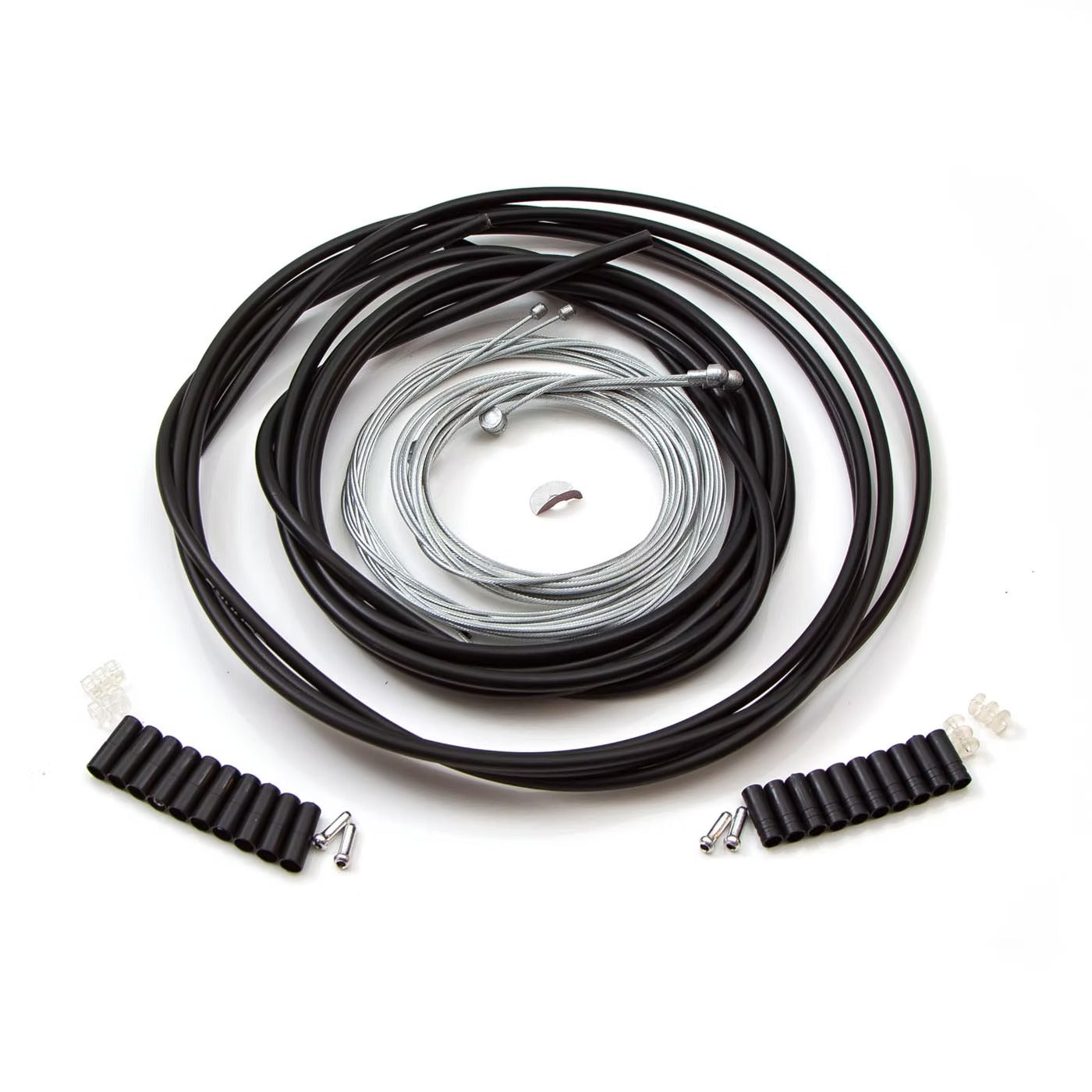 CLARKS Kit di cavi e tubi per deragliatore e freno in acciaio inox 8013