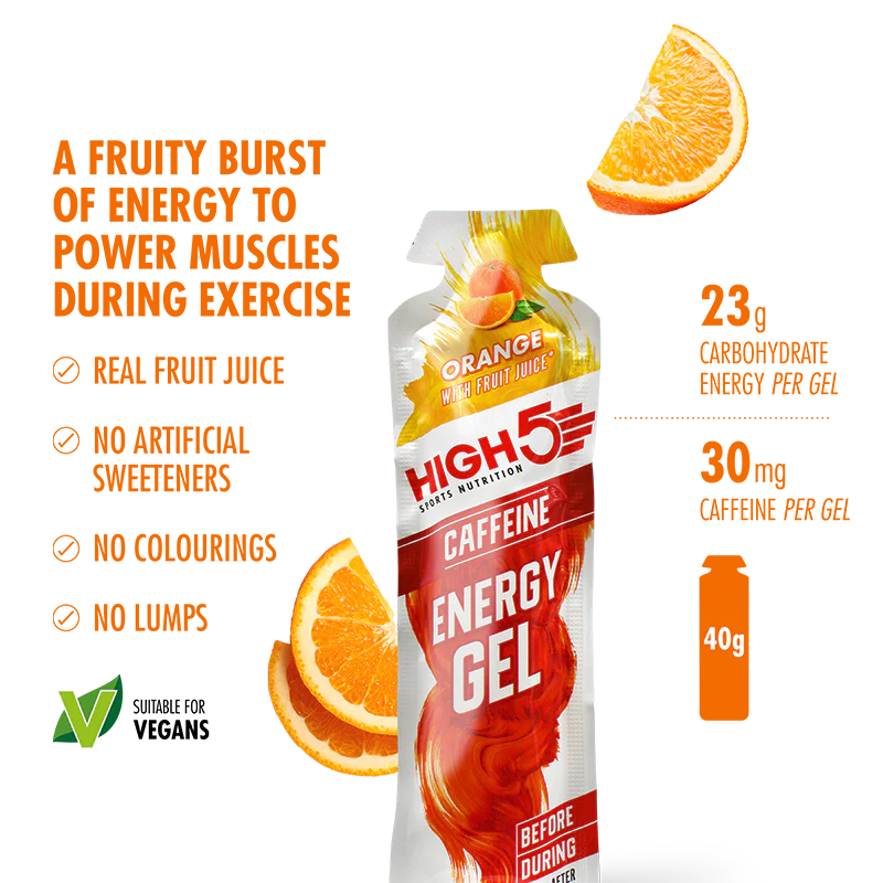 High5 ENERGY GEL Confezione (20x23g) Gusti misti