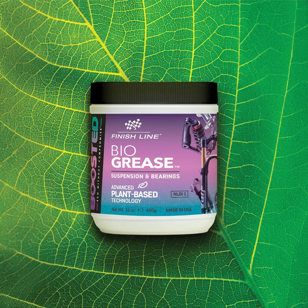 Grasso per sospensioni FINISH LINE BOOSTED™ BIO CLEAN (454 g)