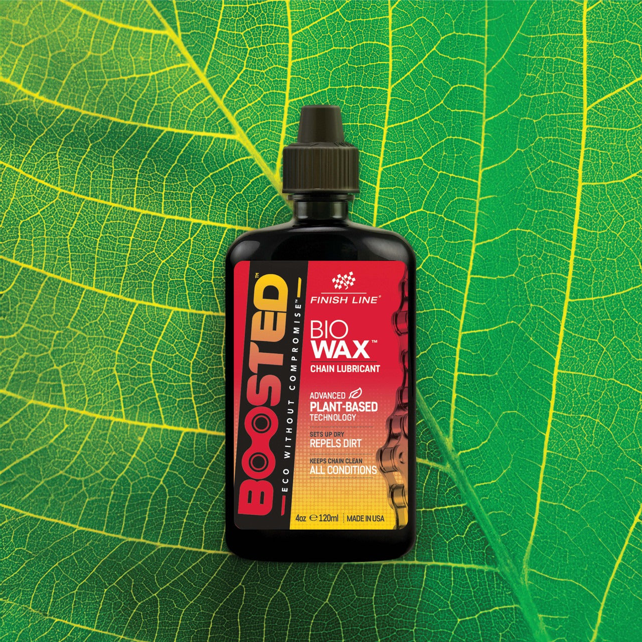 FINISH LINE BOOSTED™ BIO WAX Lubrificante per catene (120 ml)