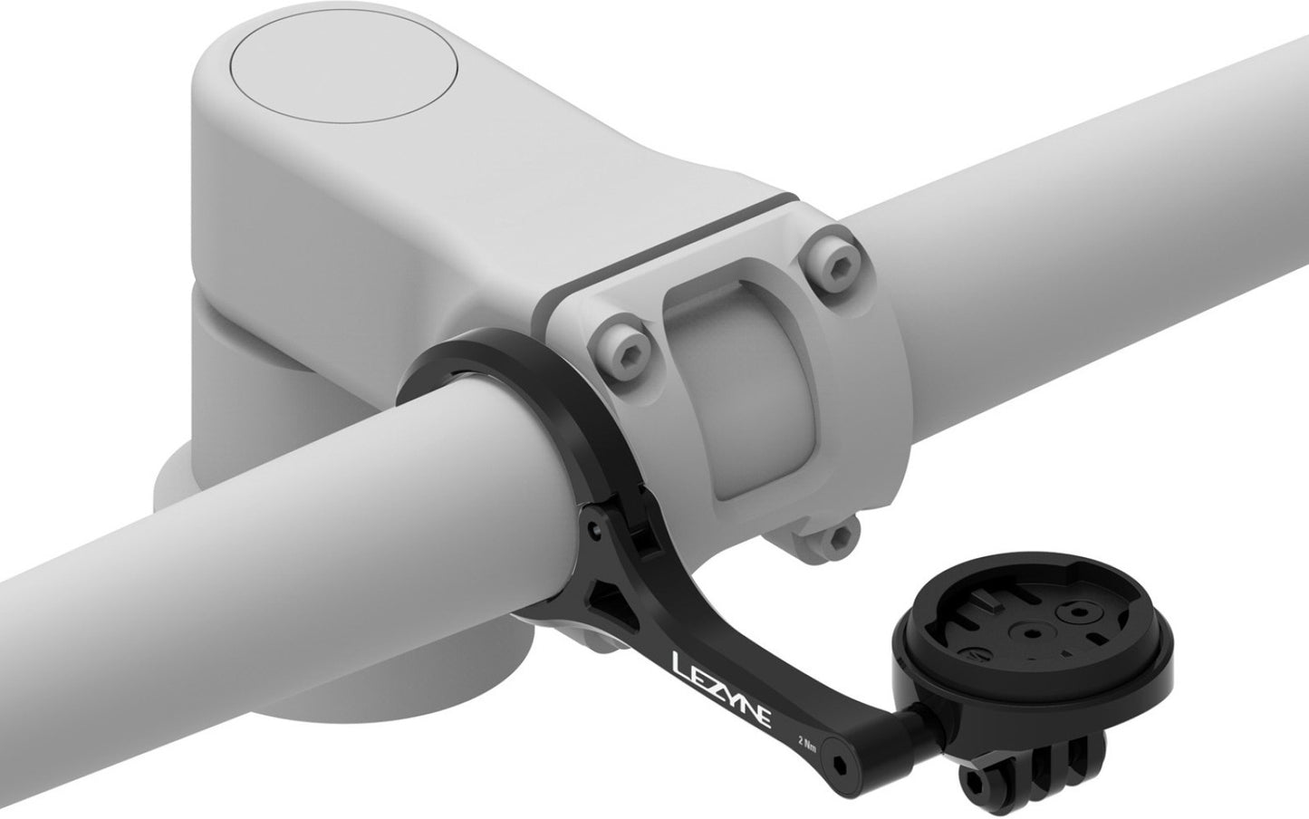 Porta-manubrio LEZYNE per GPS GARMIN/WAHOO/LEZYNE Nero