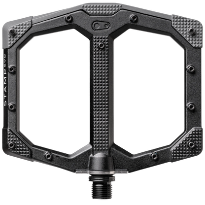 Pedali Flat CRANKBROTHERS STAMP EVO Large Nero