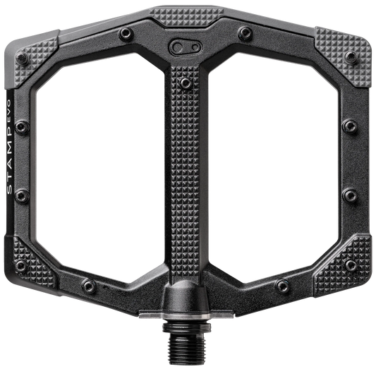 CRANKBROTHERS STAMP EVO Pedali piatti grandi Nero