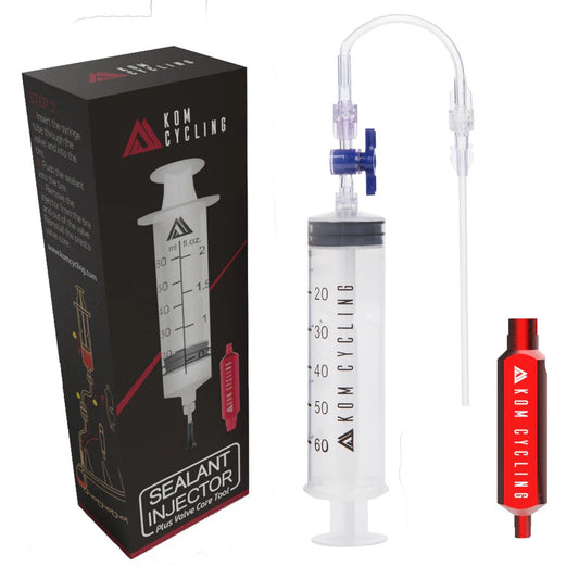 Siringa per valvola KOM CYCLING Preventive Fluid Alu
