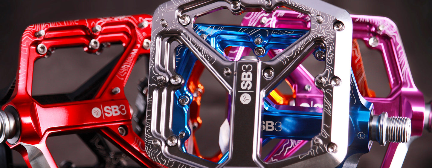 Pedali piatti SB3 SPECTRUM Nero